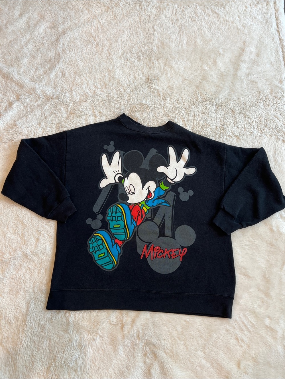 Vintage Disney Mickey Mouse Crewneck Sweatshirt M/L